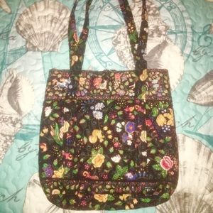 Vera Bradley tavern on the green tote vintage
